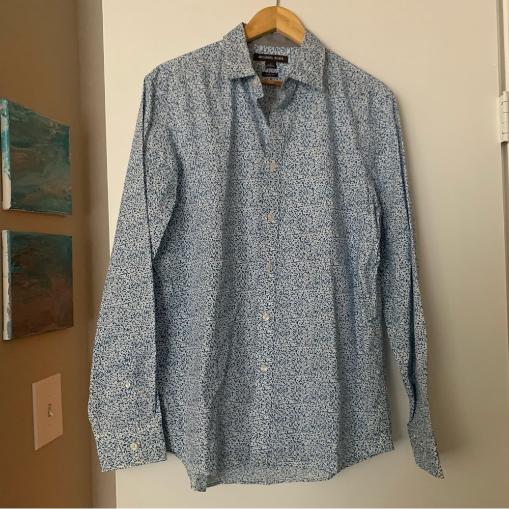 Michael Kors Long Sleeve Button Up